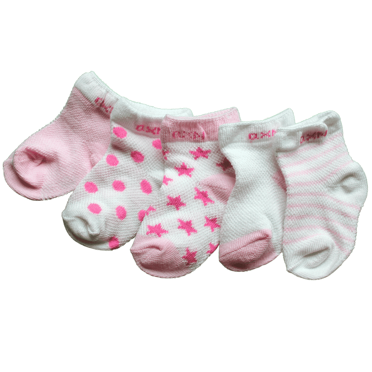 varkensvlees kampioen Aankondiging Roze Set Baby Sokjes 0 Tot 1 Jaar - One 4 Us