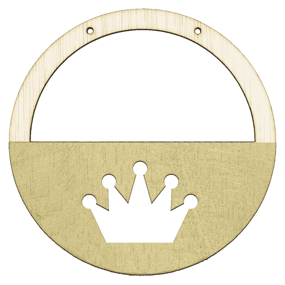 houten kroon